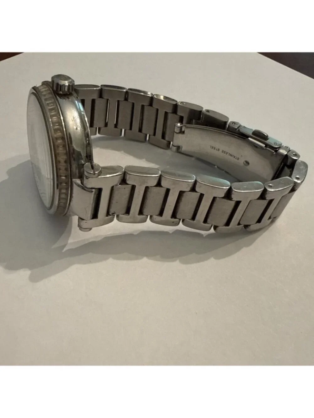 Michael Kors Skylar MK5866 Stainless Steel Analog Dial Quartz Watch NEW BATTERY